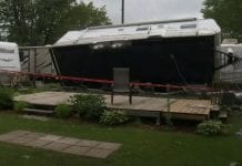 Tornado zniszczyło kemping w Quebecu