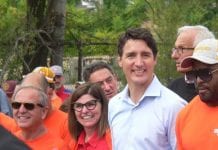 Chciał pomaszerować ze związkowcami, ale związkowcy go nie chcieli