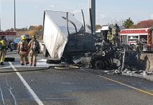 Poważny wypadek na QEW bez ofiar