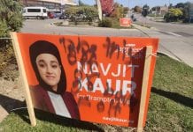 Tydzień przed wyborami wandale nie próżnują