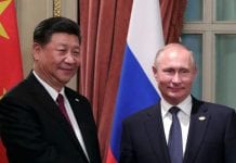 Rozmowa telefoniczna prezydentów Putina i Xi