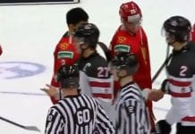 Kanadyjski hokeista Barrett Hayton przeprasza Rosjan