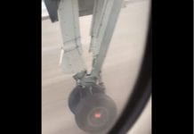 Odpadło im koło z samolotu