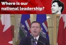 Gdzie jest rząd Kanady? – pyta premier Alberty