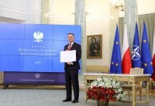 Prezydent Andrzej Duda zatwierdził we wtorek nową Strategię Bezpieczeństwa Narodowego Rzeczypospolitej Polskiej.