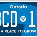 Ontario cutting its license plate sticker fees