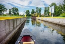 Kanadyjką po polskich wodach: Wpuszczeni w Kanał