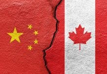 Chiny ostrzegły swoich obywateli, aby zachowali ostrożność podczas podróży do Kanady