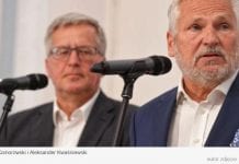 Bronisław Komorowski i Aleksander Kwaśniewski poparli kandydaturę Trzaskowskiego