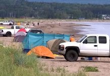 Najazd Quebeków na plaże Gaspe