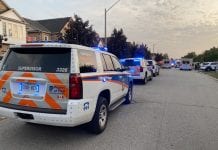 Pożar chemiczny w Mississaudze