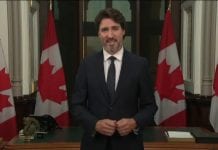 Trudeau: Druga fala już tu jest, od nas zależy, czy Boże Narodzenie spędzimy wspólnie…