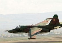Turecki F-16 zestrzelił armeński SU-25