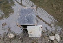 Skradzione tabernakulum z katedry w St.Catharines wrzucone do błota