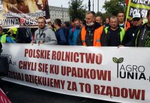 Na 13 października są spodziewane duże protesty rolników