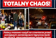 Polacy chcą zdążyć przed zamknięciem cmentarzy