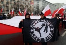 Kibice bronią kościołów przed lewakami, choć często popierają pro aborcyjne postulaty