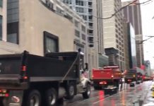 Protest kierowców wywrotek