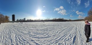 Michalinka: Na rzece zimą