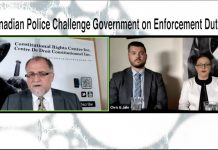 Policjanci z Ontario kwestionują nakazy antypandemiczne