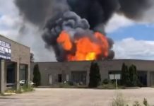 Eksplozja w instalacji propanu wstrząsa południową częścią Barrie