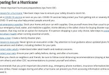 Chcesz się przygotować na nadejście hurganu? Zaszczep się przeciwko Covid – doradza amerykańska agencja CDC