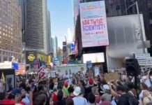 Wielki protest przeciwko segregacji sanitarnej w Nowym Jorku