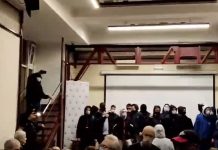 Próba zerwania projekcji filmu o głodzie na Ukrainie