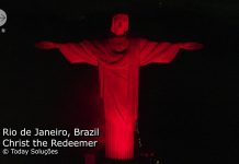 Setki kościołów, pomników i budynków publicznych zostanie podświetlonych czerwonym światłem