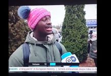 Uchodźcy sprowadzeni na Białoruś wjeżdżają, przez Ukrainę