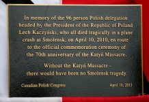 10 kwietnia – 12 rocznica Katastrofy Smoleńskiej 13 kwietnia -Dzień Pamięci Ofiar Zbrodni Katyńskiej.