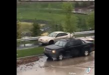 Wichury i podtopienia w Calgary