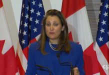 Christia Freeland wkracza do gry