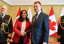 Szef MON po spotkaniu z minister obrony Kanady: zrobimy wszystko, by wojna nie rozlała się na państwa NATO