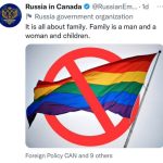 Ottawa: Ambasador Rosji wezwany na dywanik za tweety o LGBTQ. Kanada otwiera drugi front wojny?