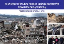 Pomóżmy ofiarom tragicznego trzęsienia ziemi