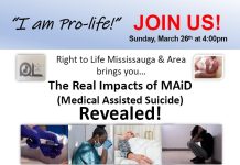 Prezentacja o eutanazji w kościele św. Maksymiliana Kolbe