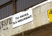 Martwe świnie zwisające z wiaduktów w Montrealu miały pokazać problem “dyskryminacji gatunkowej”