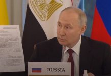 Putin pokazał projekt „traktatu pokojowego” podpisanego przez Rosję z Ukrainą