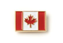 Przypinki z klonowym liściem made in China