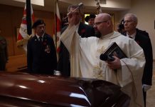 Pożegnanie śp. ppłk Zbigniewa Gondka