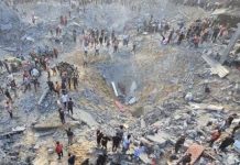 Izrael zbombardował obóz dla uchodźców w Gazie, aby – jak twierdzi – zabić przywódcę Hamasu