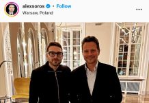 Prezydent Warszawy spotkał się z synem Sorosa