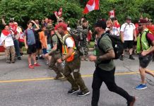 James Topp, żołnierz, który przemaszerował całą Kanadę przyznał się do winy