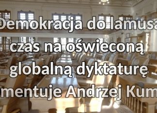 Demokracja do lamusa, idzie globalna “dyktatura ekspertów”