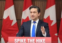 Poilievre stawia wniosek o wotum nieufności dla rządu