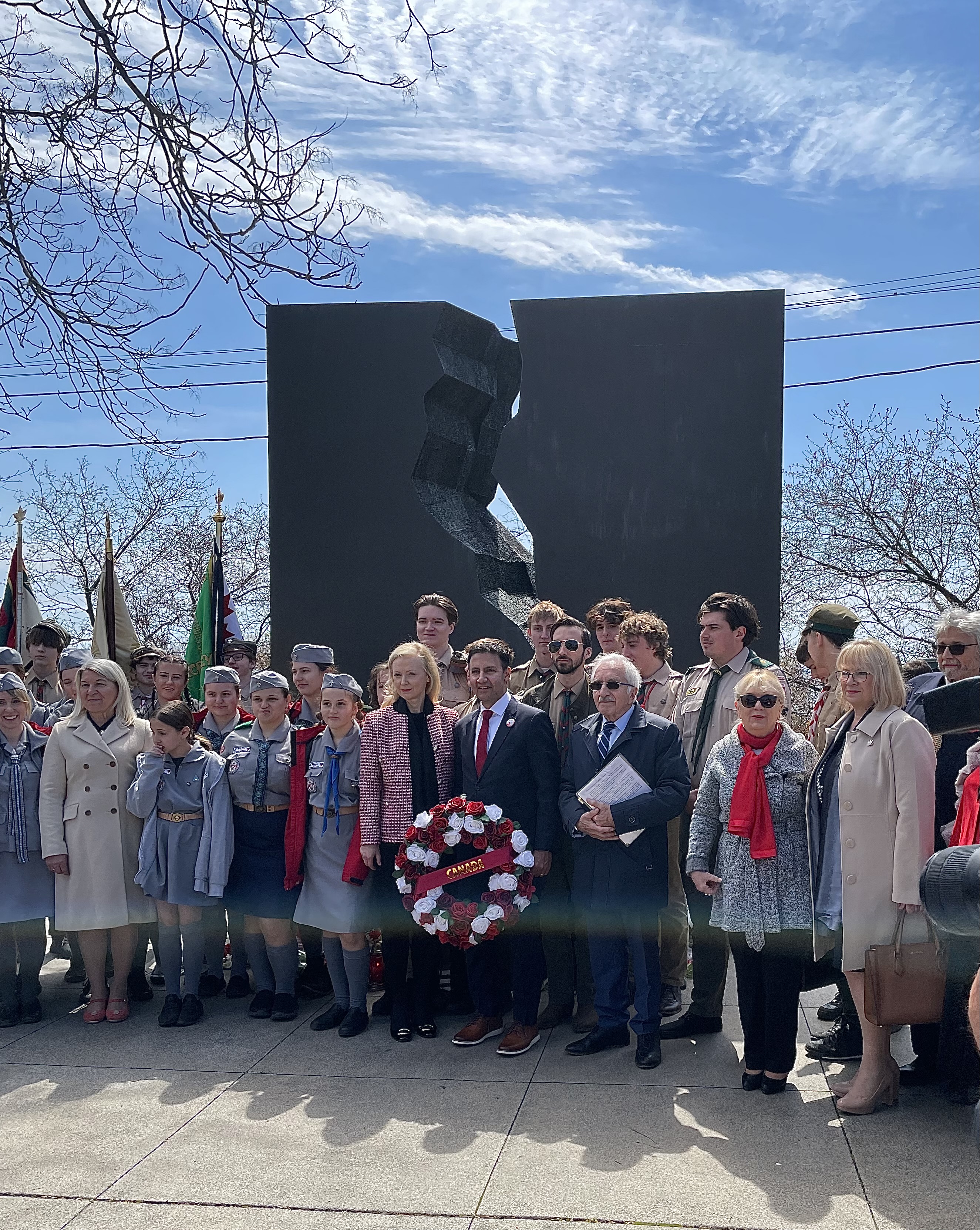 Z życia Kongresu Polonii Kanadyjskiej – Okręg Toronto. 84. Rocznica Mordu Katyńskiego i 14. Rocznica Tragedii Smoleńskiej.