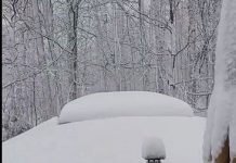 Zimowy początek kwietnia