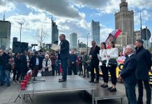 Polska za pokojem demonstracja w Warszawie – sobota 6 kwietnia