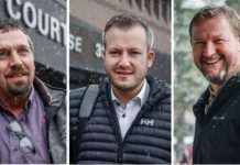 Członkowie protestu w Coutts uznani za winnych